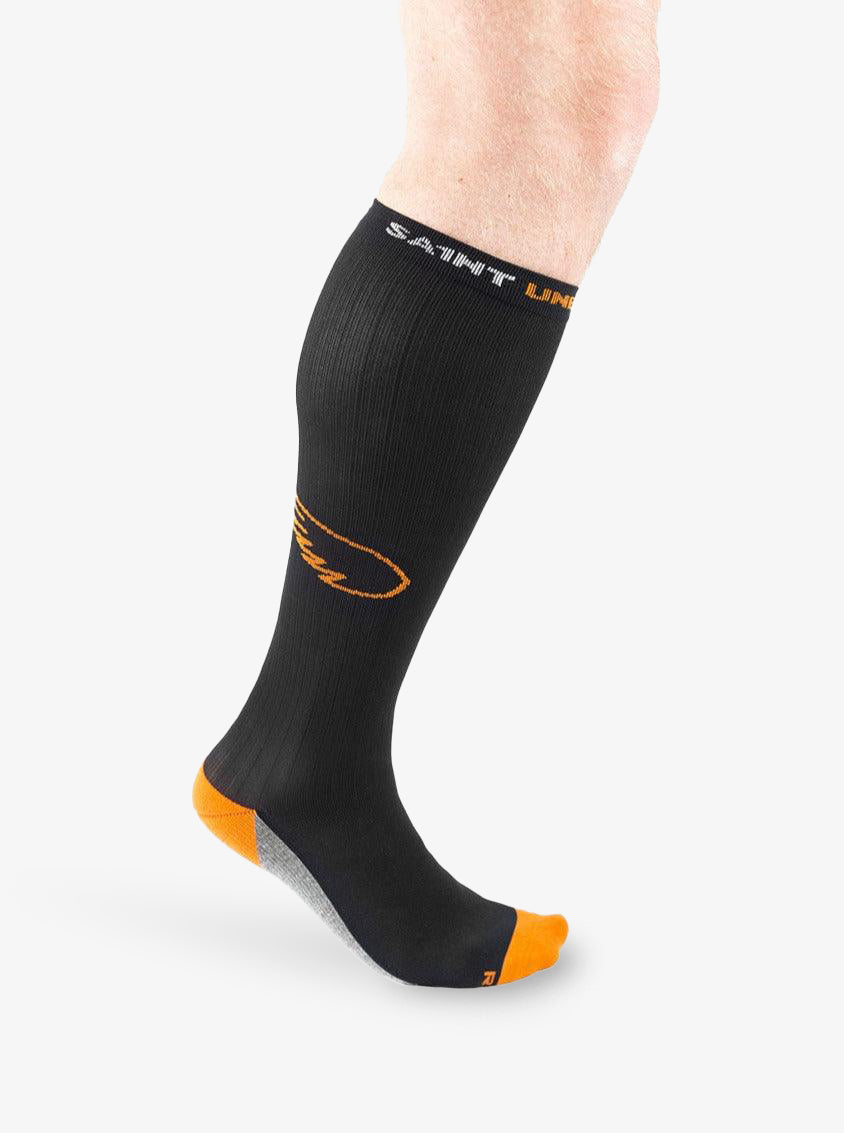 Compression Socks | Black/Orange