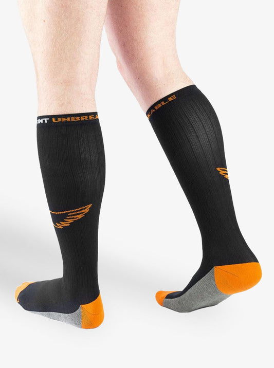 Compression Socks | Black/Orange