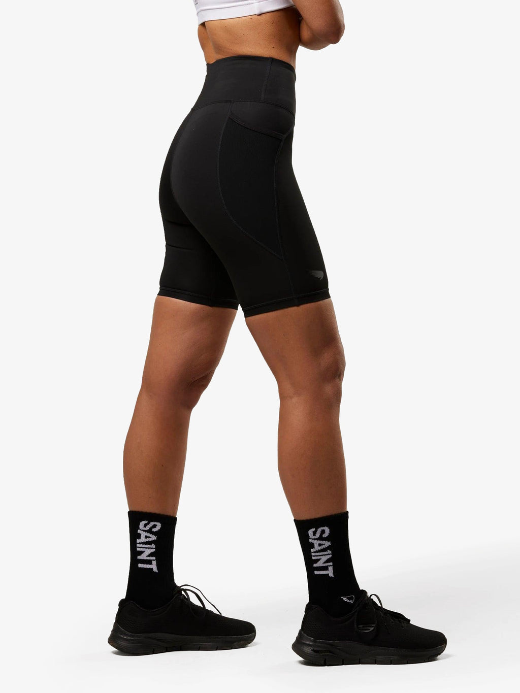 Women's 8" High-Rise Compression Run Shorts