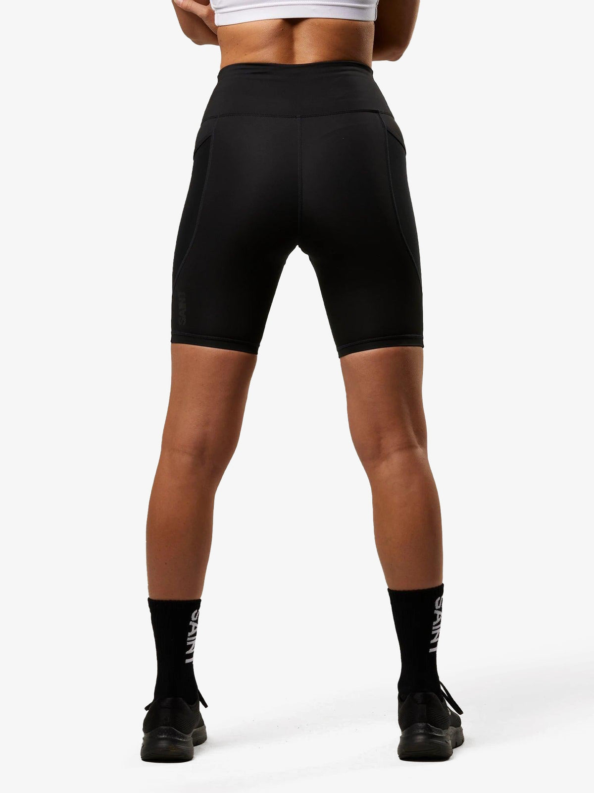 Women's 8" High-Rise Compression Run Shorts