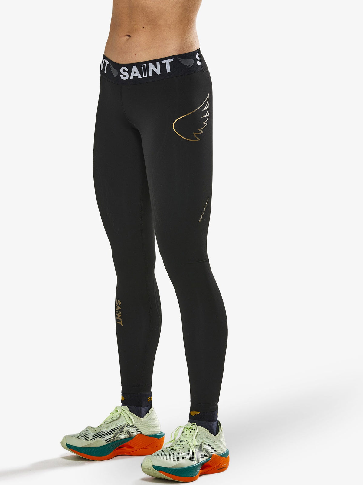 Women's P1 Elite Compression Tights | Low Rise