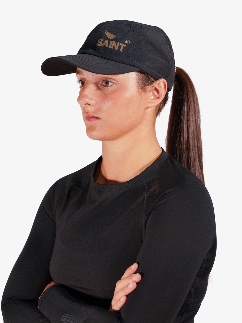 Unisex Run Cap | Black