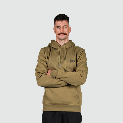 Printed Moss Green Hoodie, image 5 of 5