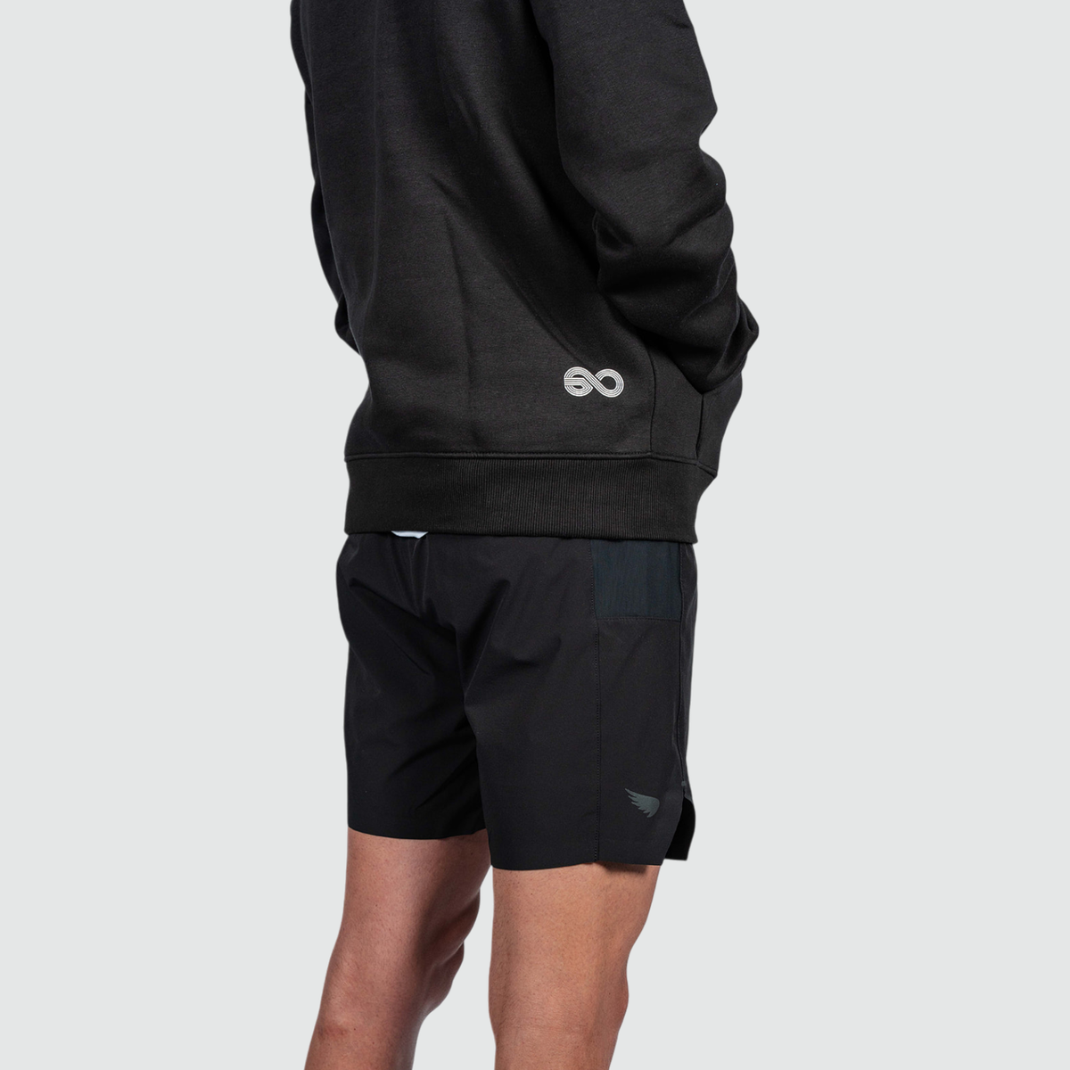 Embossed Black Hoodie, image 6 of 6