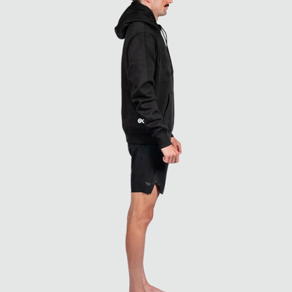 Embossed Black Hoodie, image 3 of 6