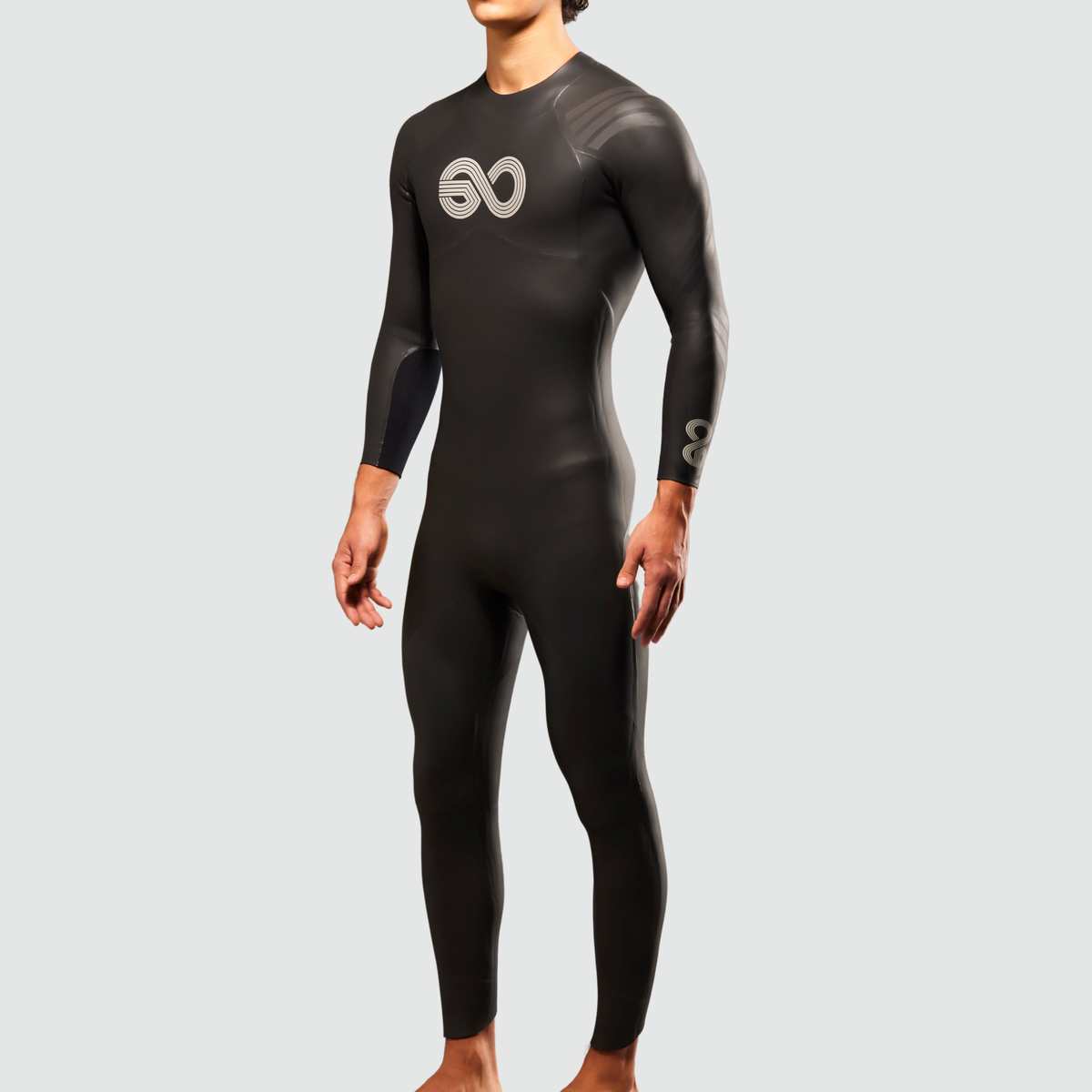 Mens Silver Wetsuit, image 2 of 4
